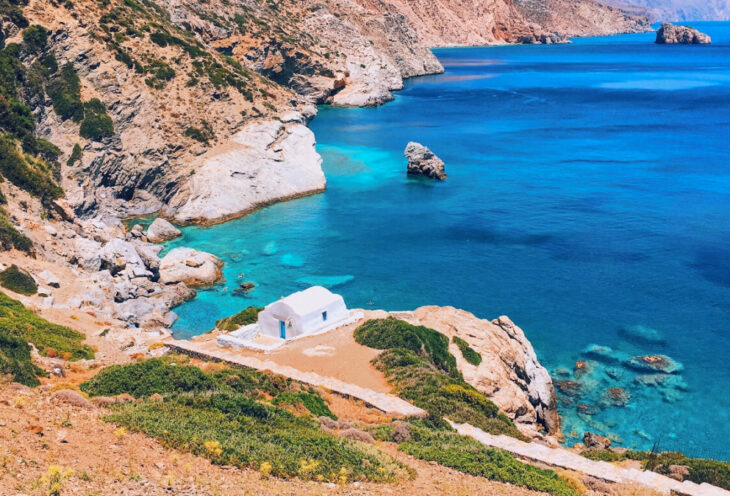 Cyclades emblématiques  : Santorin, Amorgos, Paros